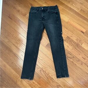 Ksubi Mens Black Wash Jeans
